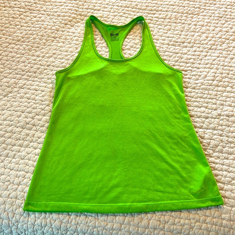 Green Nike Tank